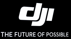 dji logo schwarz weiss